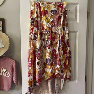 Cynthia Rowley Wrap Skirt Large